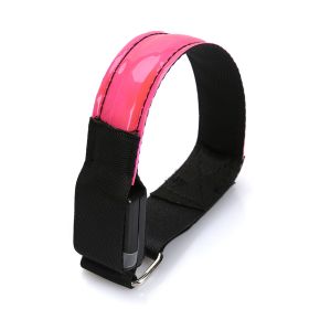 Luminous running arm belt (Option: Pink-Battery)