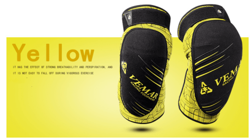 Cycingx Sportsx Motorbikex Protectionx Guardsx (Color: Yellow)