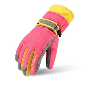MaxProtect Winter Tech Gloves (Option: Pink-S)
