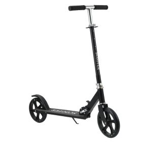 Two-wheeled Foldable Campus Mobility Scooter (Color: Black)